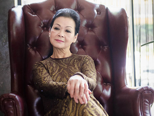 Ca sĩ Khánh Ly Ảnh: CHÍ LINH