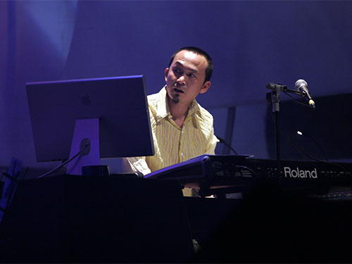 Nhạc sĩ Quốc Trung Ảnh: THANH VY