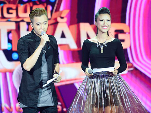Cảnh trong live show 1 chương trình “Tôi là người chiến thắng”. (Ảnh do chương trình cung cấp)