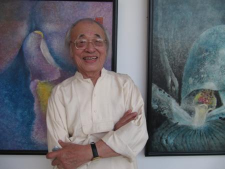 Danh họa Lê Bá Đảng. Ảnh: Kim Thanh (huefestival)