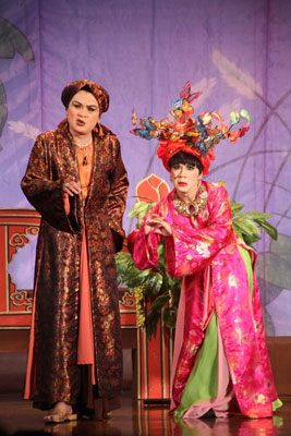Cảnh trong vở kịch “Tấm Cám” Ảnh: GIA MINH