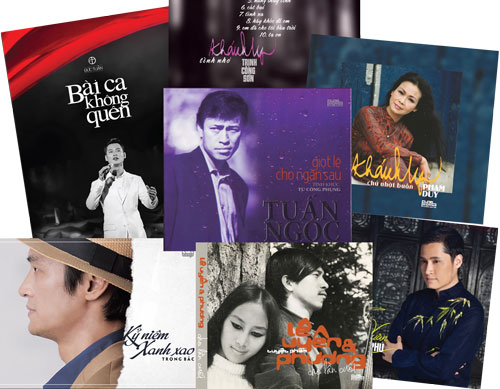Những ấn phẩm album CD nhạc phát hành trong những tháng đầu năm nay
