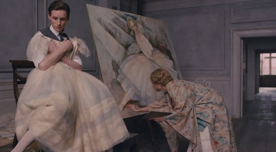 Eddie Redmayne trong phim “The Danish Girl”