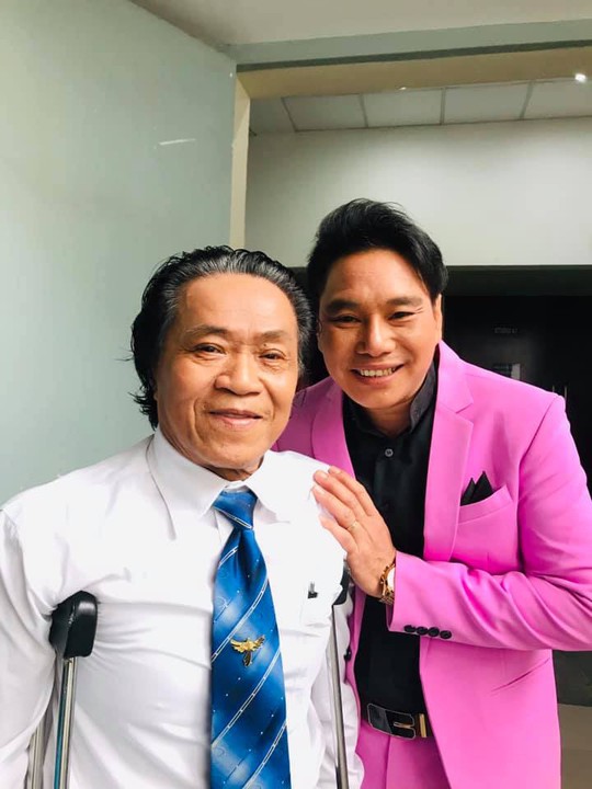 Mai Vàng nhân ái thăm 2 NSƯT - nhạc sĩ Hoàng Thành và Minh Tâm - Ảnh 3.