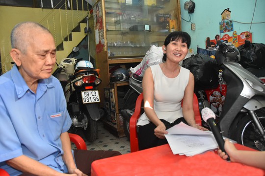 Mai Vàng nhân ái thăm soạn giả Hoàng Ngọc Ẩn - Ảnh 4.