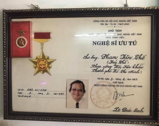 Mai Vàng nhân ái thăm hai nhạc sĩ Duy Khanh và Văn Dần - Ảnh 4.