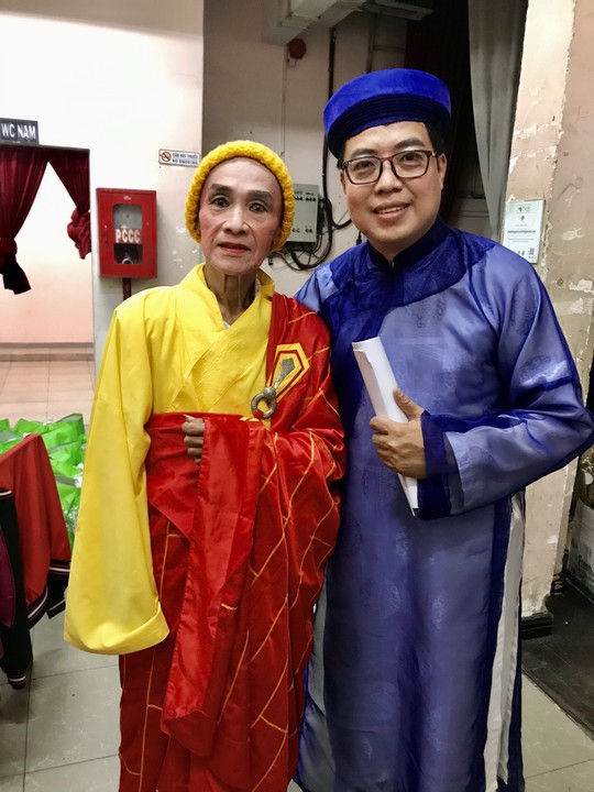 Nghệ sĩ Mai Vàng nhân ái truyền năng lượng tích cực cho đàn em - Ảnh 4.