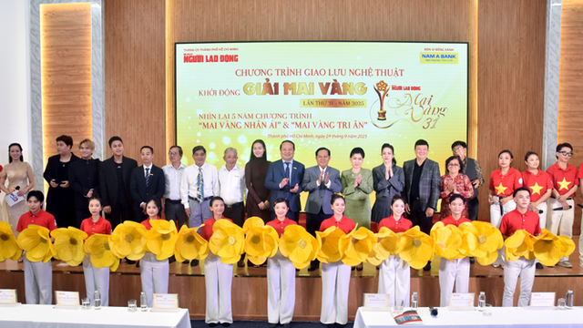 Giải Mai Vàng lan tỏa tinh thần nhân văn - Ảnh 1. Giải Mai Vàng lan tỏa tinh thần nhân văn - Ảnh 1.