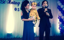 NSƯT Kim Tử Long hớn hở mừng thôi nôi con trai