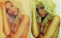 Rihanna khỏa thân quảng cáo nước hoa