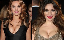 Kelly Brook vượt hải quan nhờ “vòng một” đồ sộ