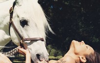Ảnh ngực trần với ngựa của Angelina Jolie giá cao ngất
