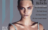Siêu mẫu Cara Delevingne cũng có lúc nức nở