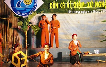 Dân ca “ví, dặm” hay “ví, giặm” ?