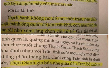Vụ Thạch Sanh “cởi truồng”: Quá nản nhà xuất bản!