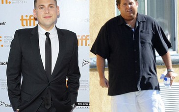 Tài tử Jonah Hill gây sốc với thân hình to béo quá mức