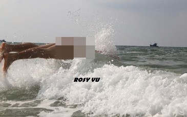 Cá chết, lại khỏa thân kêu gọi bảo vệ môi trường?