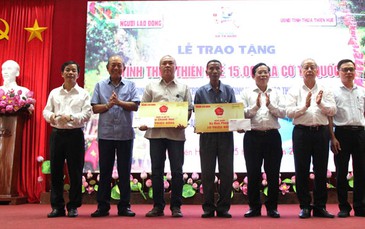 "Mai Vàng tri ân" thăm 2 nghệ sĩ ở Thừa Thiên - Huế