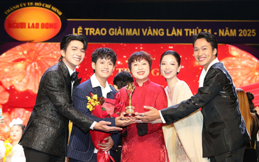 Nghệ sĩ thắng Giải Mai Vàng chia sẻ
