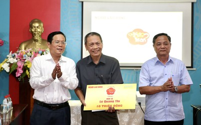 "Mai Vàng tri ân" thăm 2 nghệ sĩ ở Bình Phước